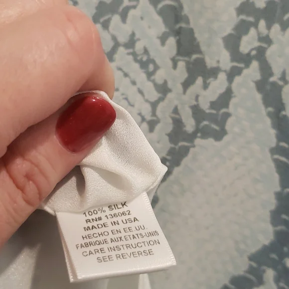 Lavender Brown Silk Tank, EUC - Picture 7 of 8